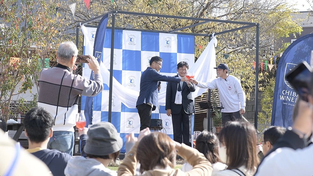 トミオワインフェスティバル　千葉市神谷市長の挨拶