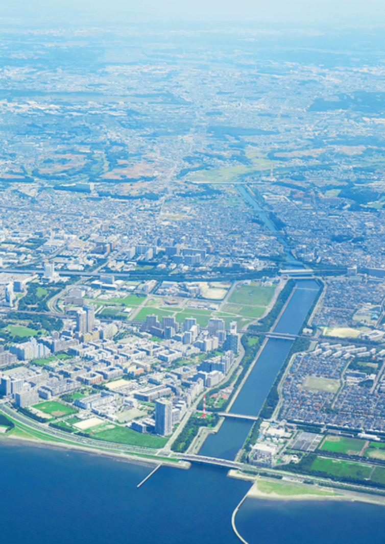 豊かな東京湾を望む沿岸都市「千葉市」